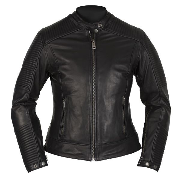 Giacche moto Helstons Razzia Leather Rag Black Giacche moto Helstons Razzia Leather Rag Black