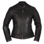 Giacche moto Helstons Razzia Leather Rag Black