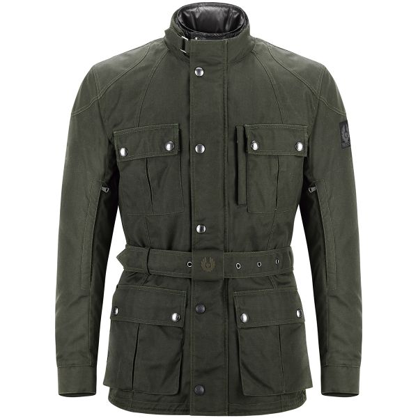 Giacche Moto Lunghe Belstaff Snaefell Wax Cordura Military