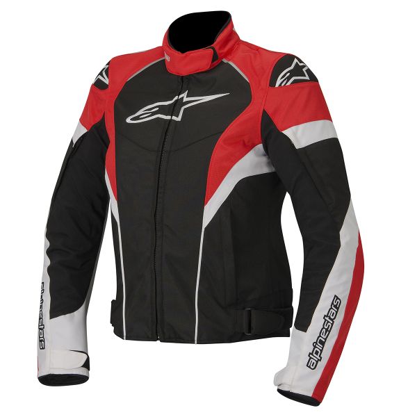 Giacche moto Alpinestars Stella T-GP Plus R Nero Bianco Rosso