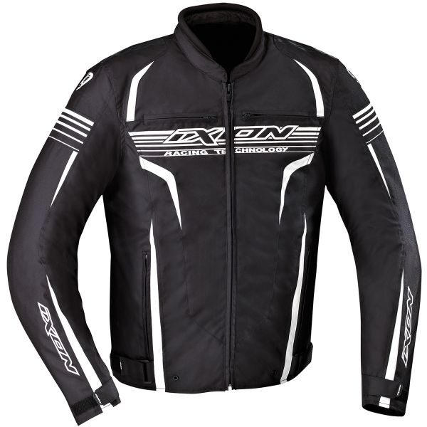 Giacche moto Ixon Striver Black White