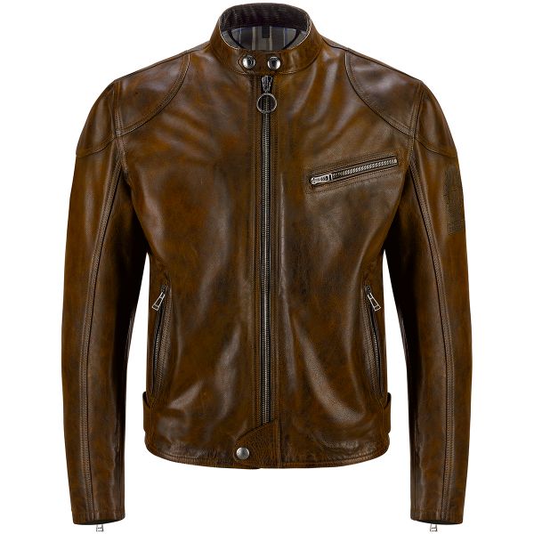 Giacche moto Belstaff Supreme Burnt Cuero