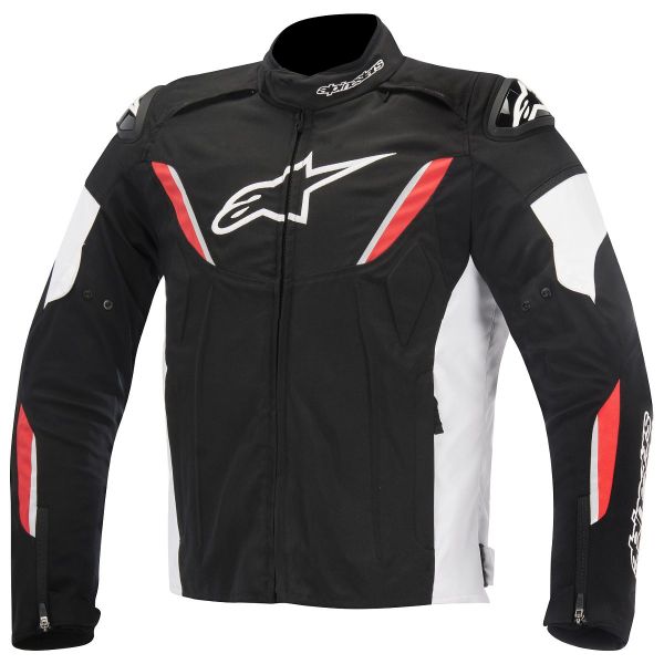 Giacche moto Alpinestars T-GP R Waterproof Black White Red