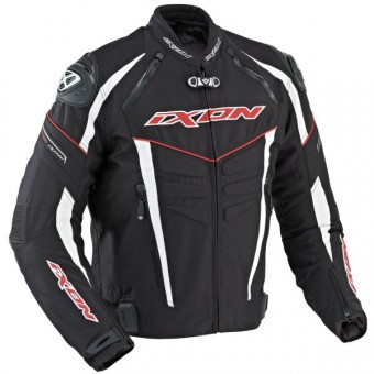 Giacche moto Ixon Titanium VX Nero Bianco Rosso