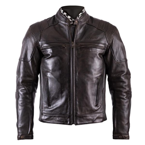 Giacche moto Helstons Trust Leather Dirty Brown Giacche moto Helstons Trust Leather Dirty Brown