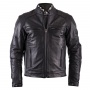Giacche moto Helstons Trust Leather Plain Black