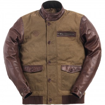 Giacche moto Ride & Sons Varsity Army Brown