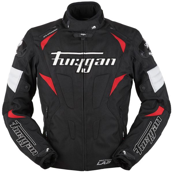Giacche moto Furygan Wind Nero Bianco Rosso