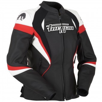 Furygan Xenia Racing Lady Nero Bianco Rosso