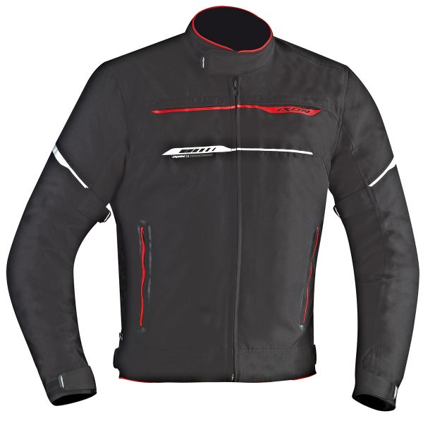 Giacche moto Ixon Zetec HP Black Red
