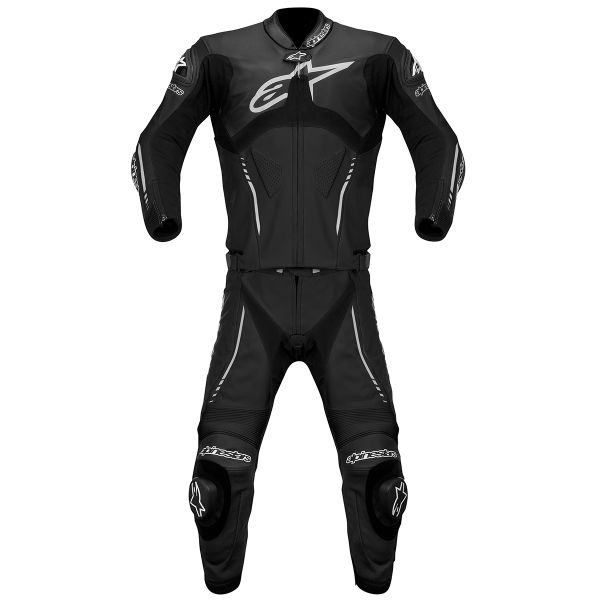 Tute Moto in pelle Alpinestars Atem Suit 2PC Black