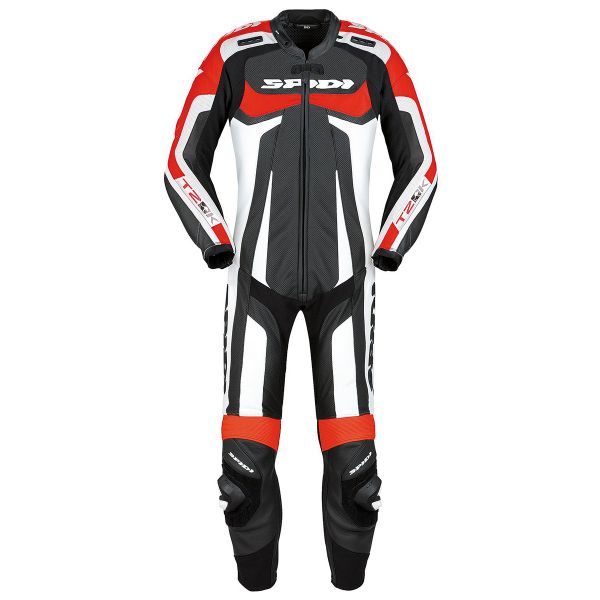 Tute Moto in pelle Spidi T-2 Kangaroo Wind Pro Nero Rosso Tute Moto in pelle Spidi T-2 Kangaroo Wind Pro Nero Rosso