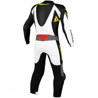 Dainese Youth Team P. White Black Yellow Fluo