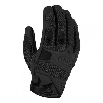 Guanti moto ICON Anthem Black