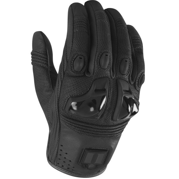 Guanti moto ICON Justice Stealth