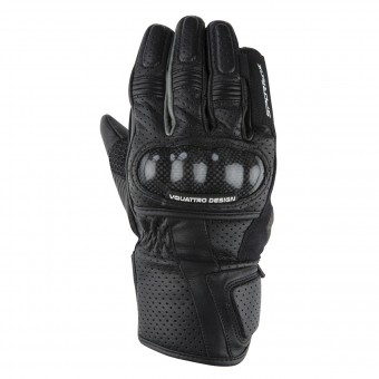 Guanti moto V'Quattro RC-17 Black