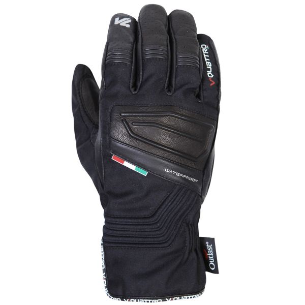 Guanti moto V'Quattro Rain WP Nero