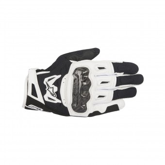 Guanti moto Alpinestars SMX-2 Air Carbon V2 Nero Bianco Guanti moto Alpinestars SMX-2 Air Carbon V2 Nero Bianco