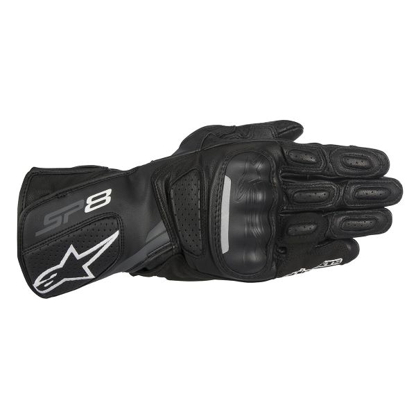 Guanti moto Alpinestars Stella SP-8 V2 Black Dark Grey