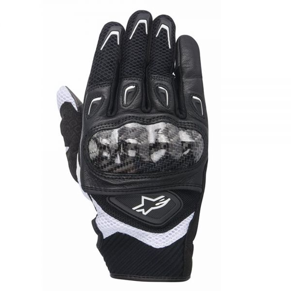 Guanti moto Alpinestars Stella SMX-2 Air Carbon Nero Bianco