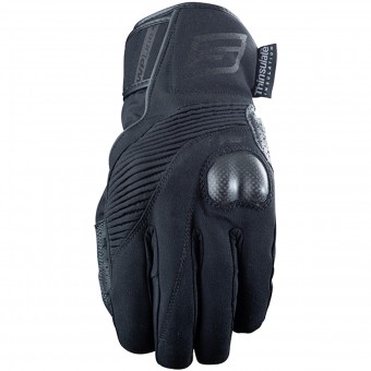 Guanti moto Five Auckland WP Black