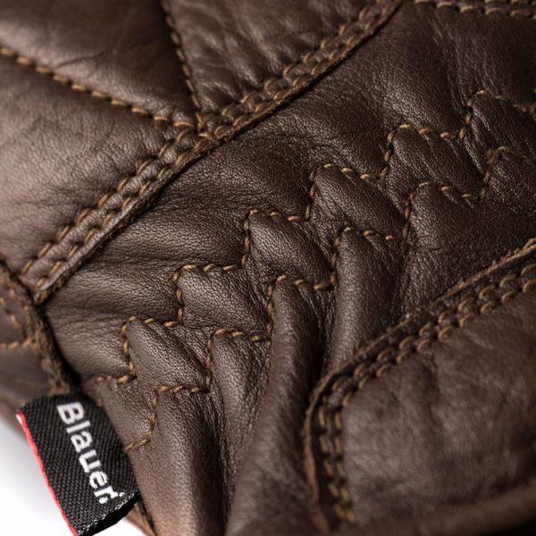 Blauer Banner Marrone Bianco