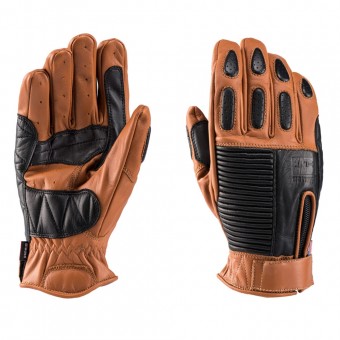 Guanti moto Blauer Banner Marrone Nero