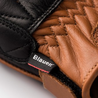 Blauer Banner Marrone Nero