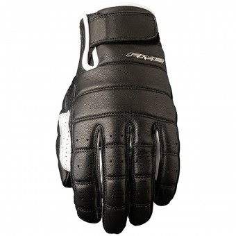 Guanti moto Five California Black White