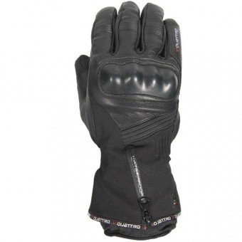 Guanti moto V'Quattro Cluster Nero