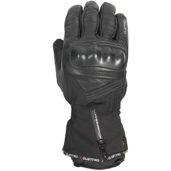 Guanti moto V'Quattro Cluster Nero