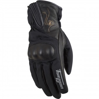 Guanti moto Furygan Eva D3O Nero