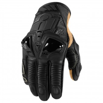 Guanti moto ICON Hypersport Pro Short Stealth