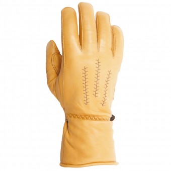 Guanti moto Helstons Jeff Leather Gold