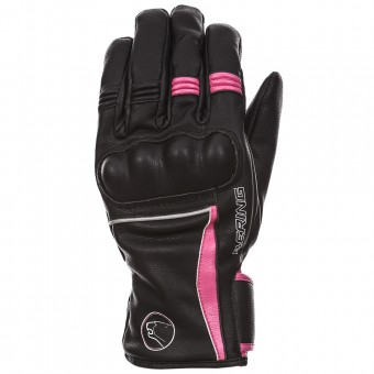 Guanti moto Bering Lady Polka Black Fuschia