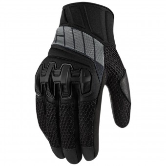 Guanti moto ICON Overlord Mesh Stealth
