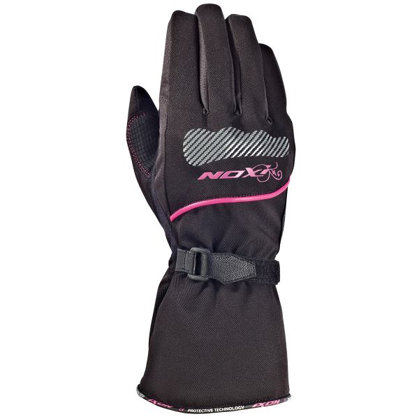Guanti moto Ixon Pro Spy Lady HP Black White Fuchsia