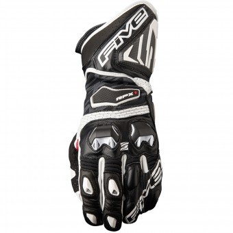 Guanti moto Five RFX1 Black White