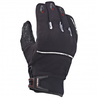 Guanti moto Ixon Rs Dry Hp Nero Bianco Rosso