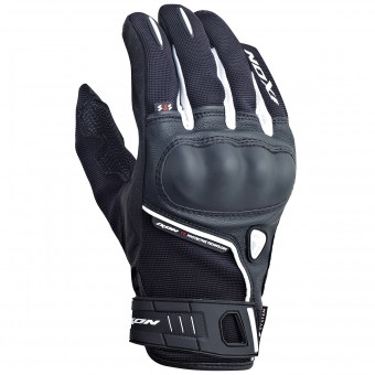 Guanti moto Ixon RS Grip HP Nero Bianco