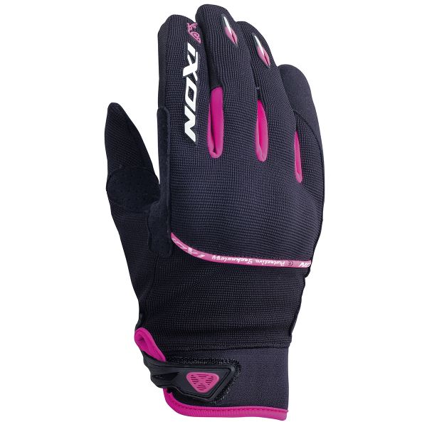 Guanti moto Ixon RS Lift Lady HP Nero Bianco Fushia