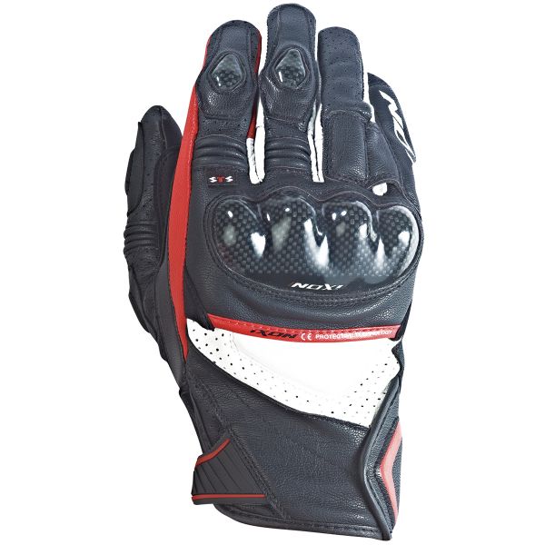Guanti moto Ixon RS Pistol Hp Black White Red