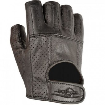 Guanti moto Akito Shorty Nero