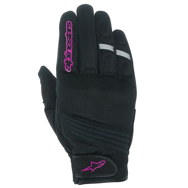 Guanti moto Alpinestars Stella Asama Black Rosa Viola