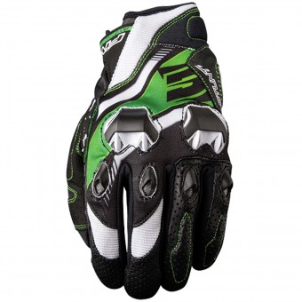 Guanti moto Five Stunt Evo Replica Icon Green