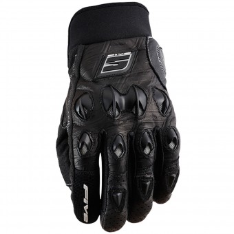 Guanti moto Five Stunt Leather Black