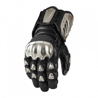 Guanti moto ICON Timax Long Black