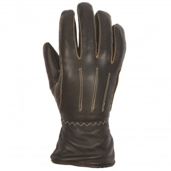 Guanti moto Helstons Wynona Woman Leather Brown