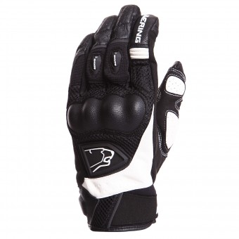 Guanti moto Bering Zeff Black White