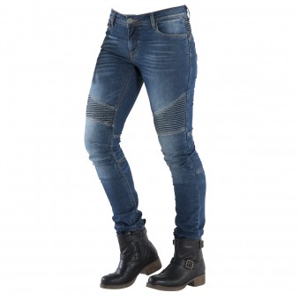 Jeans moto Overlap Imola Smalt